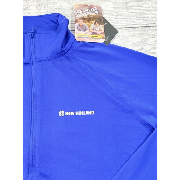 Under Armour Women’s Tech 1/4 Zip Pullover New Holland Tractors Size XXL - Picture 2 of 9